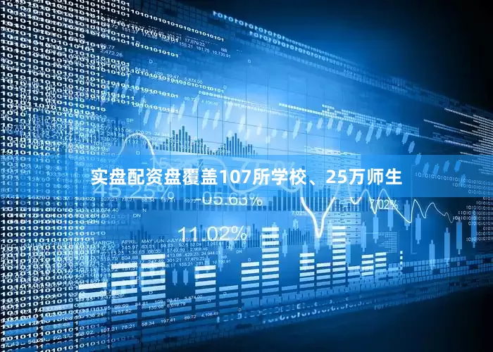 实盘配资盘覆盖107所学校、25万师生