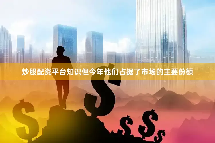 炒股配资平台知识但今年他们占据了市场的主要份额